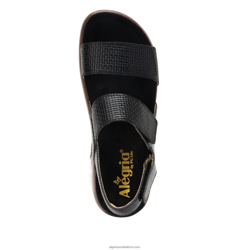 Bailee Woven Noir Sandal 2VV46J71Alegria