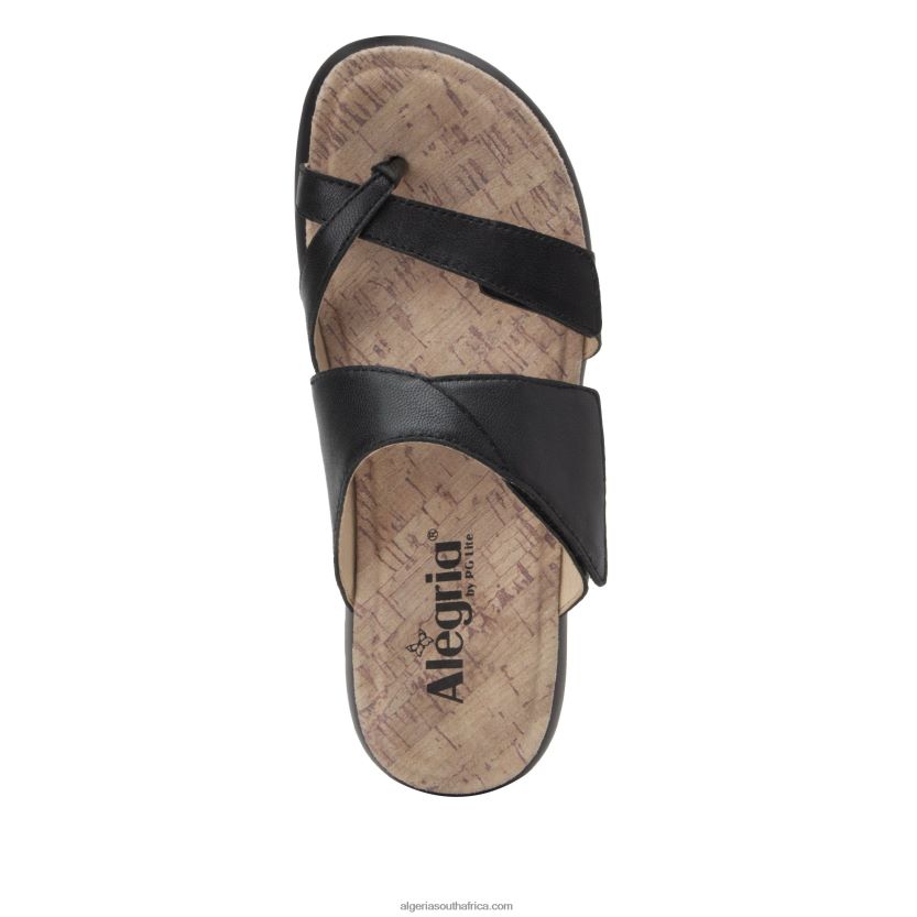 Beatrix Black Sandal 2VV46J41Alegria