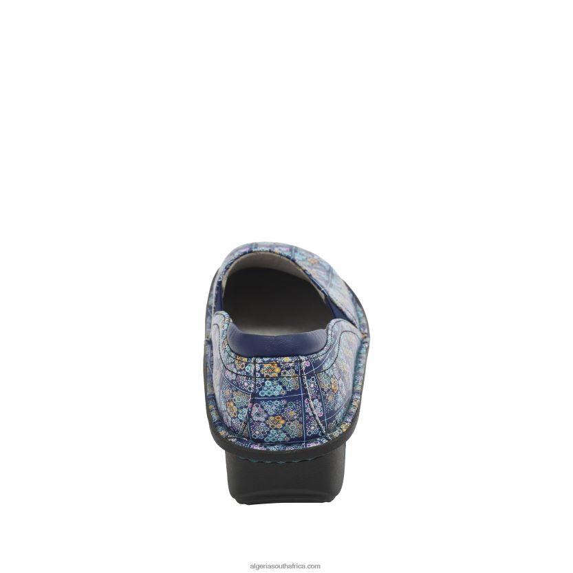 Debra Rose\s Blue Quilt Shoe 2VV46J436Alegria