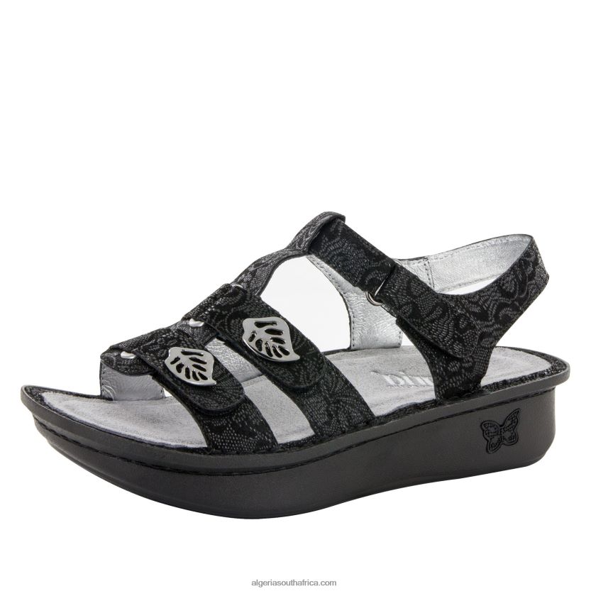 Kleo Black Leaf Sandal 2VV46J119Alegria