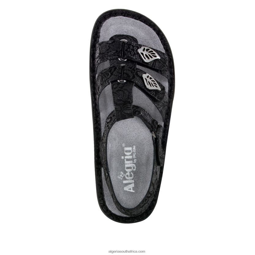 Kleo Black Leaf Sandal 2VV46J119Alegria