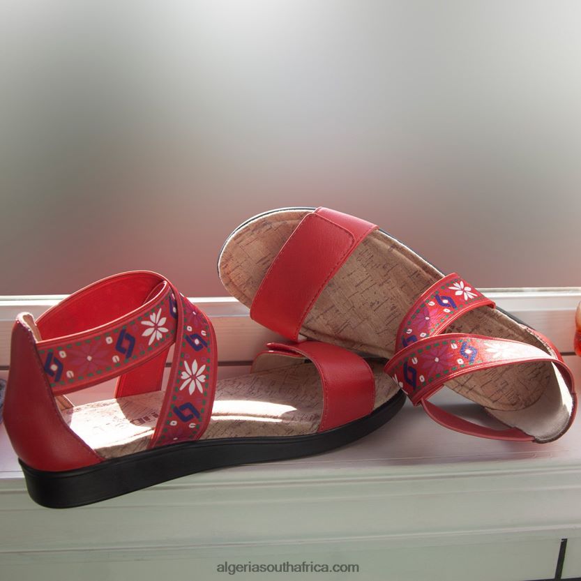 Lucia Red Sandal 2VV46J157Alegria