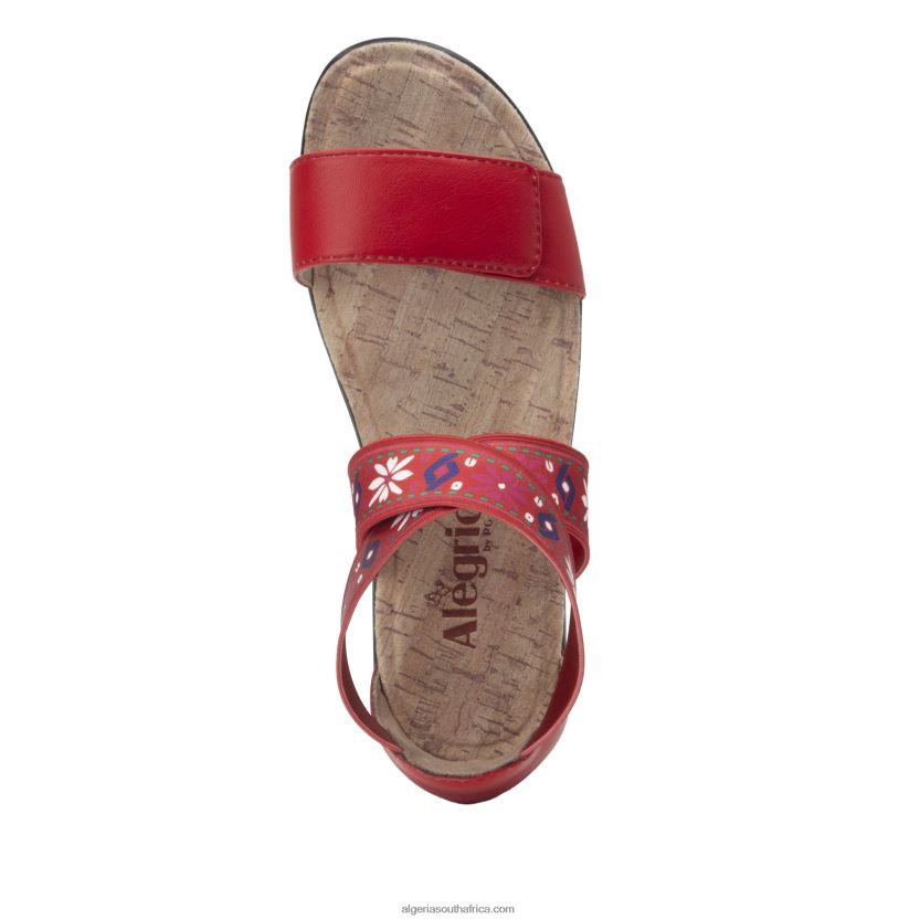 Lucia Red Sandal 2VV46J157Alegria