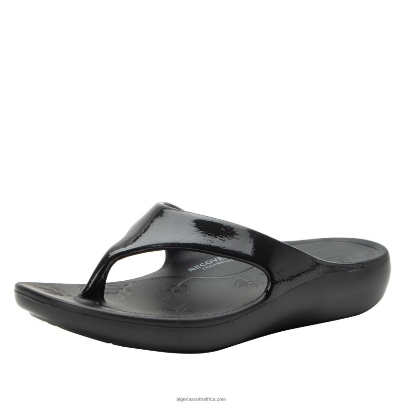 Ode Black Gloss Sandal 2VV46J8Alegria