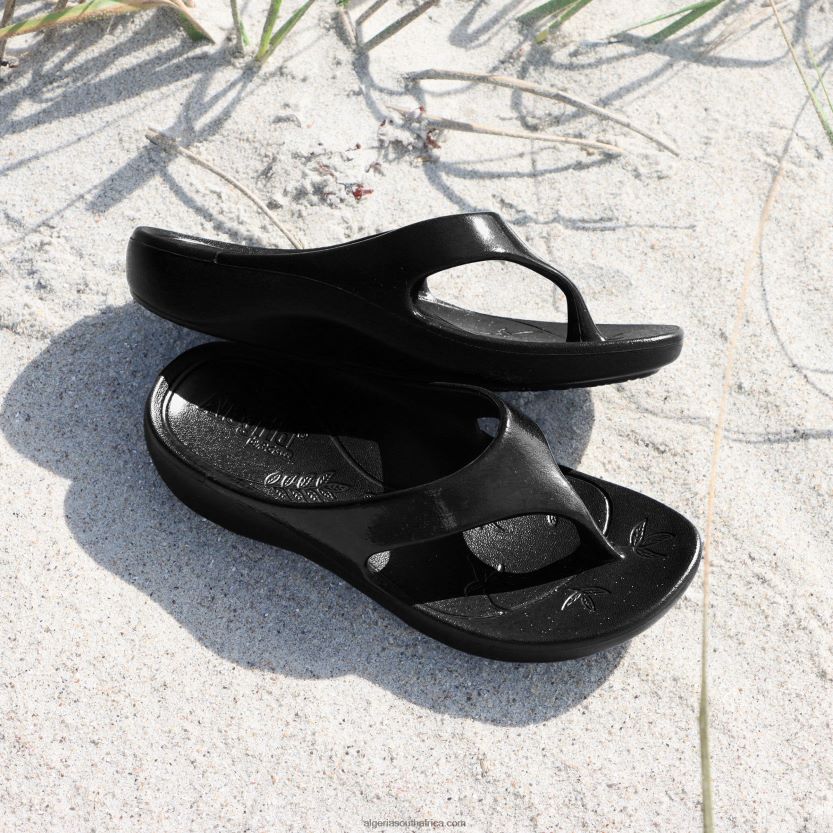 Ode Black Gloss Sandal 2VV46J8Alegria