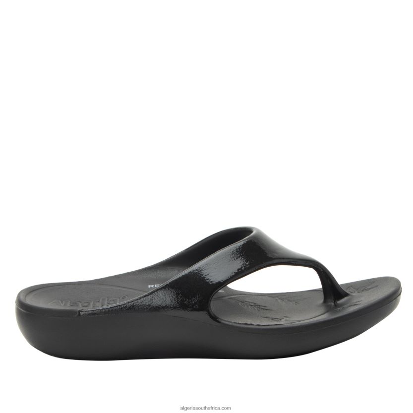 Ode Black Gloss Sandal 2VV46J8Alegria