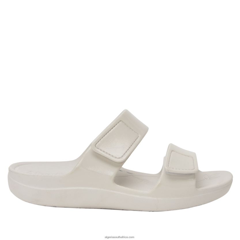 Orbyt White Gloss Sandal 2VV46J183Alegria