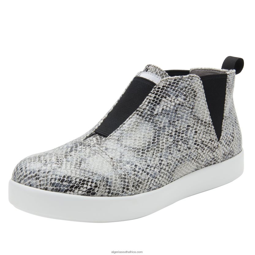 Parker Grey Snake Bootie 2VV46J269Alegria