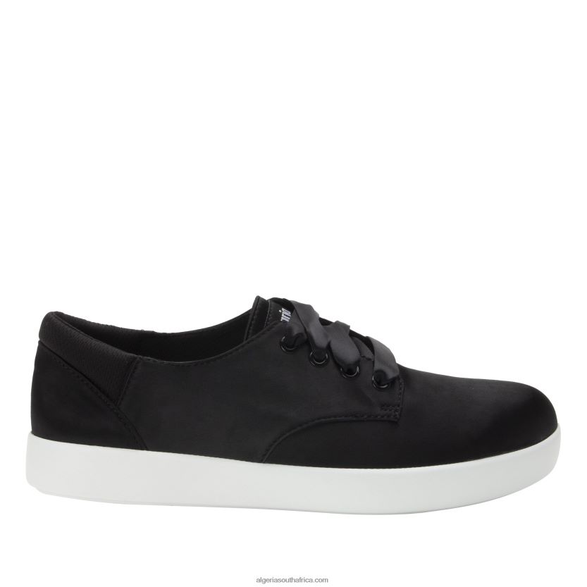 Poly Black Satin Shoe 2VV46J580Alegria