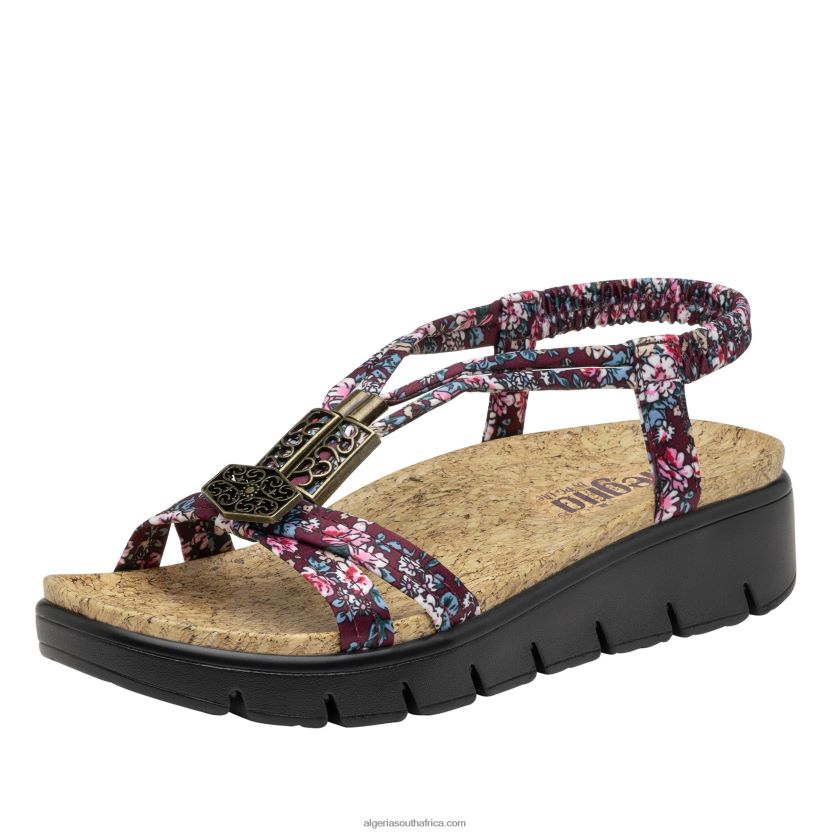 Roz Charm Wine Sandal 2VV46J91Alegria