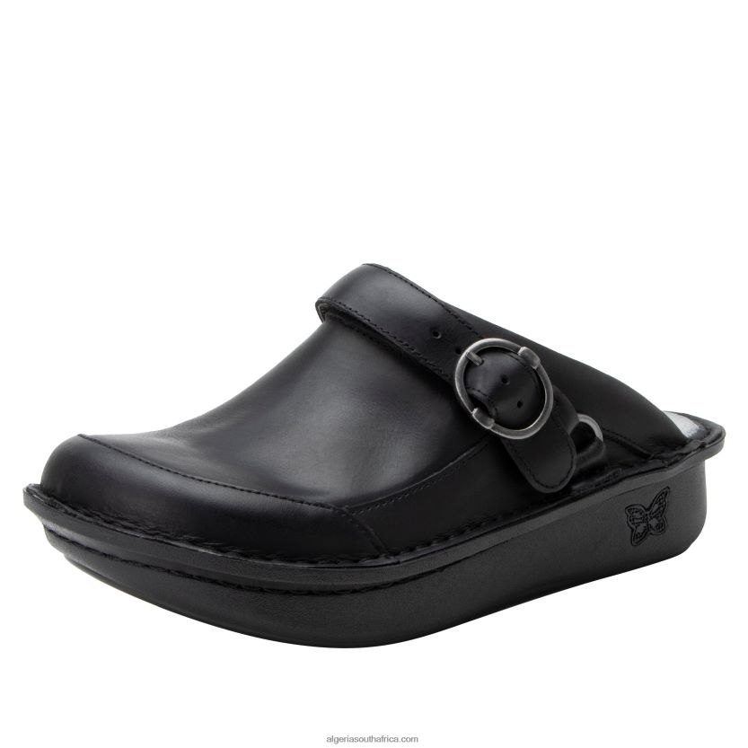 Seville Oiled Black Clog 2VV46J303Alegria