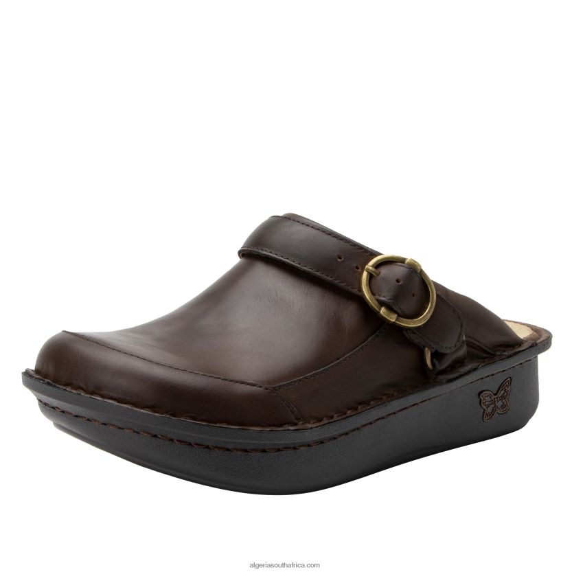 Seville Oiled Brown Clog 2VV46J297Alegria