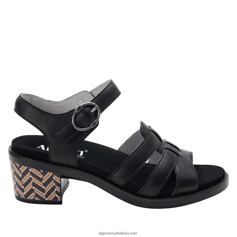 Tasia Black Sandal 2VV46J103Alegria