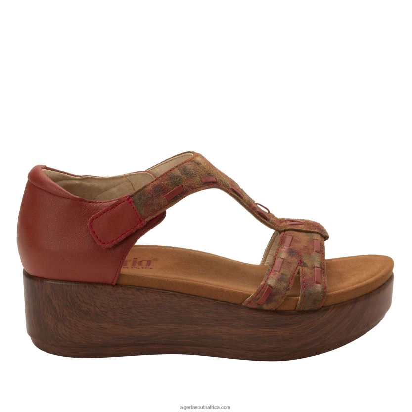 Tova Cognac  Roses Sandal 2VV46J221Alegria