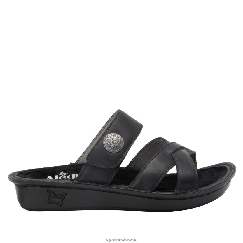 Victoriah Oiled Black Sandal 2VV46J129Alegria