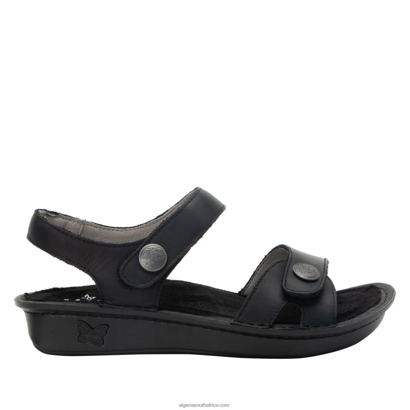 Vienna Oiled Black Sandal 2VV46J77Alegria