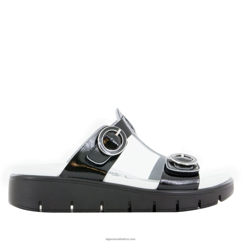 Vita Black Patent Sandal 2VV46J197Alegria