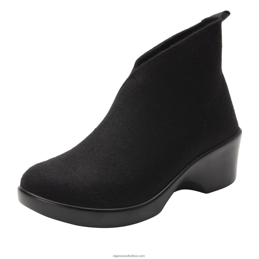 Nadya Black Fleece Boot 2VV46J271Alegria