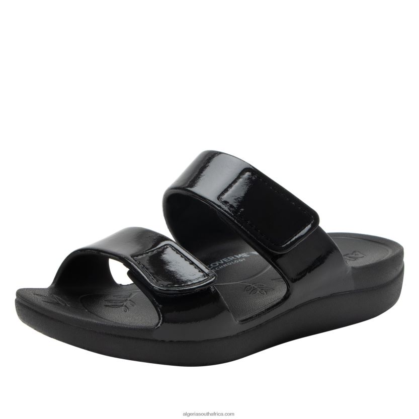 Orbyt Black Gloss Sandal 2VV46J184Alegria