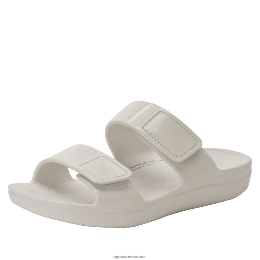 Orbyt White Gloss Sandal 2VV46J183Alegria