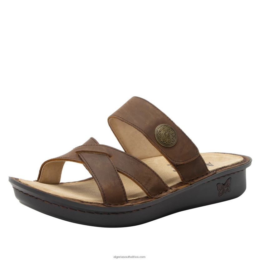 Victoriah Oiled Brown Sandal 2VV46J128Alegria