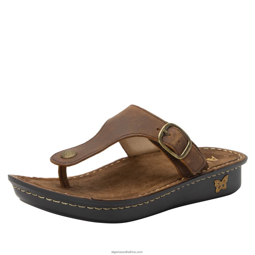 Vella Oiled Brown Sandal 2VV46J2Alegria