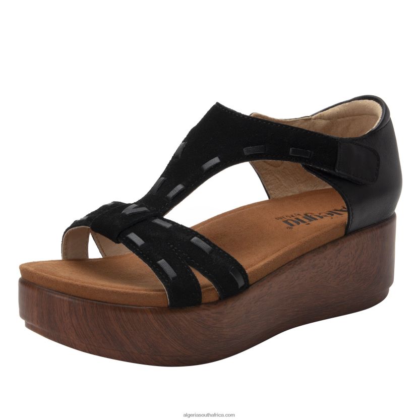 Tova Black Sandal 2VV46J222Alegria